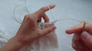 Вяжем спицами Манжет рукава