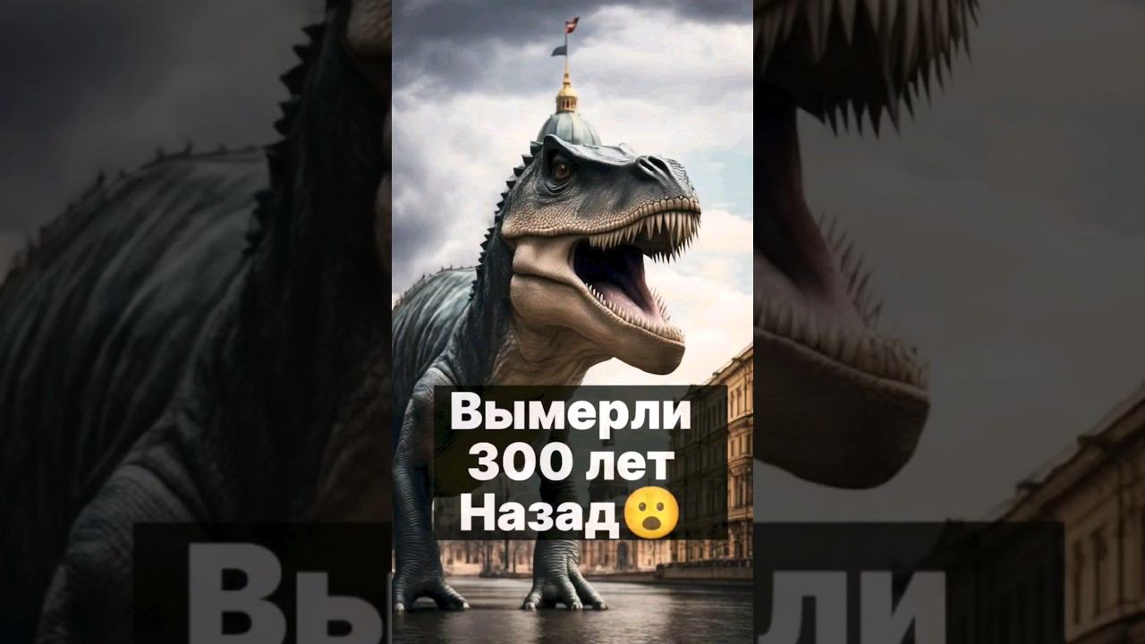 Динозавры были убиты...