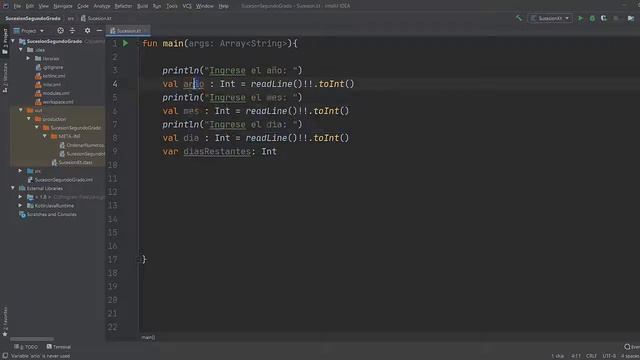 17. Ejercicios en Kotlin | Condicionales | Hallar los días que FALTAN para terminar el año смотреть онлайн