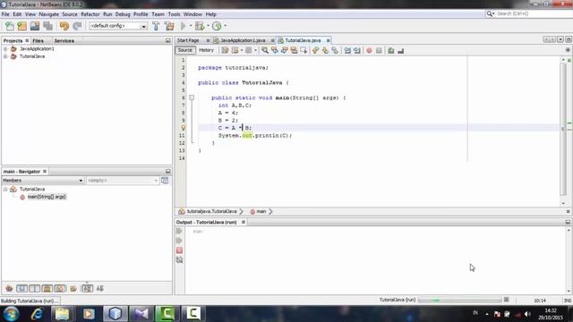 Tutorial Java dengan Netbeans - 5 Operator Matematik dengan Java смотреть онлайн
