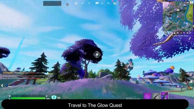 Travel to The Glow | Land at Groovy Grove or Fungi Farm and travel to The Glow in a single match смотреть онлайн