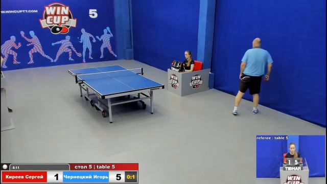 15:00 Киреев Сергей 0-3 Чернецкий Игорь стол 5 ЮГ-3 31.07.20 смотреть онлайн