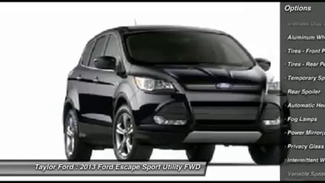 2013 FORD ESCAPE Taylor, MI IP-D23375 смотреть онлайн