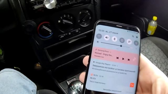Слушать музыку с телефона по блютуз (Bluetooth) на любой магнитоле в машине (Bluetooth адаптер) смотреть онлайн