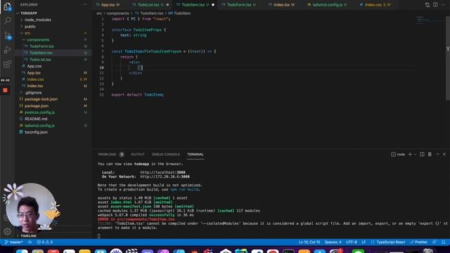 從零開始學習如何用 React | TypeScript | Tailwind CSS 做一個 待辦清單App(Todo App)教學 смотреть онлайн
