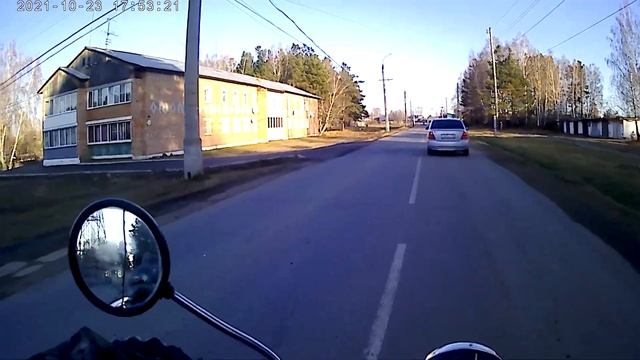 Покатушка на ИЖ Планете Спорт, поломка замка зажигания смотреть онлайн