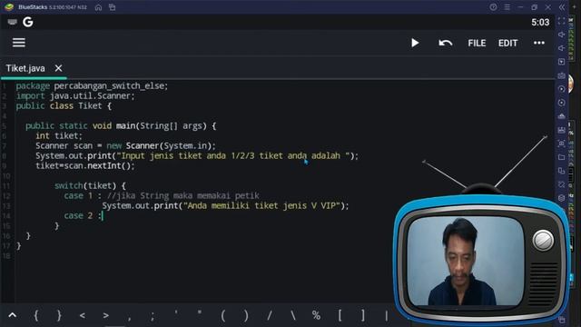 Java n IDE - Percabangan смотреть онлайн