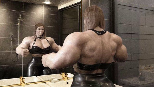 Rosemary Winters Resident Evil As She Hulk Transformation