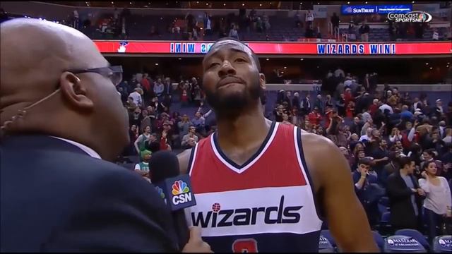 John Wall emotional post-game interview after Boston game (12-8-14) смотреть онлайн