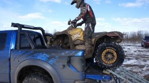 Погрузка Квадроцикла в Пикап