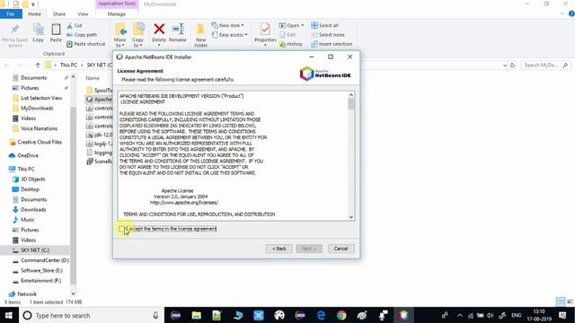 Installation of NetBeans 11.1 on Windows 10 with JDK 12.0 смотреть онлайн
