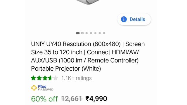 Uniy uy40 resolution projector unboxing | Uniy uy 40 resolution смотреть онлайн