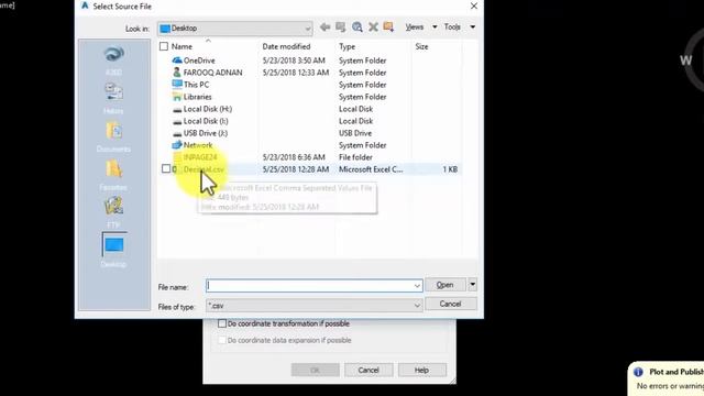 How to Import Point Latitude and Longitude In Civil 3D смотреть онлайн