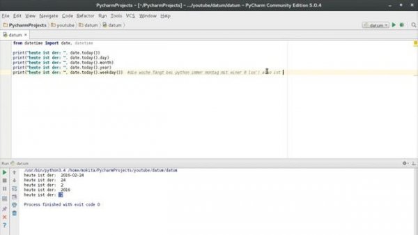Python/from datetime import date, datetime