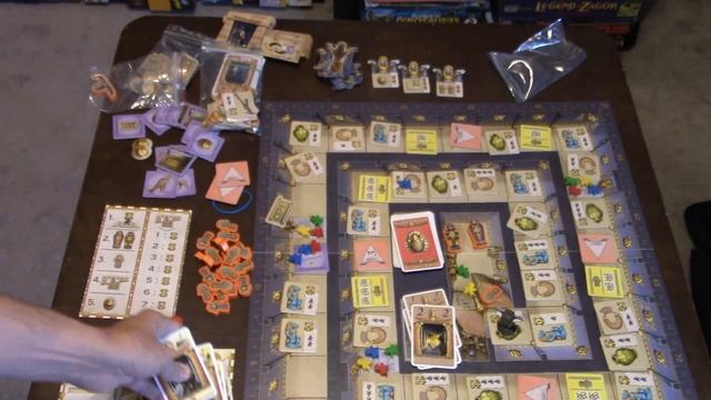 Luxor board game plus Mummy's Curse expansion смотреть онлайн