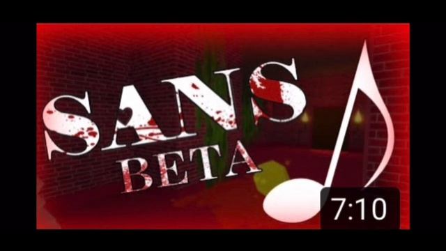 ROBLOX- Sans [BETA] Season 2| Manu theme V.2.0 смотреть онлайн