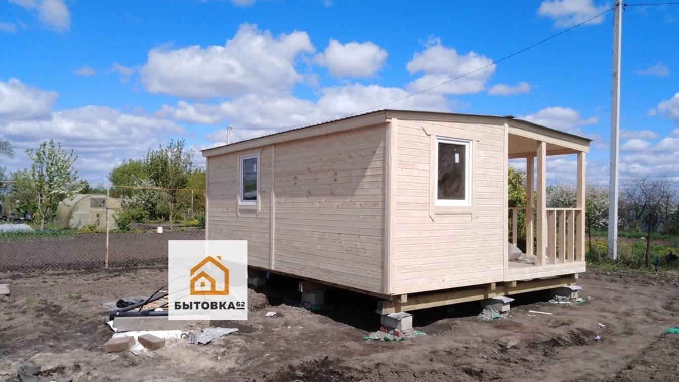 Модульный дом 6х4.6м. Мини дом. Дачный дом. смотреть онлайн