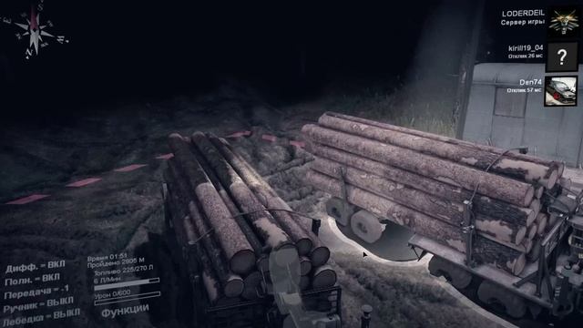 SpinTires_тяжелая работа_ Побережье #2 без музыки (no comment)