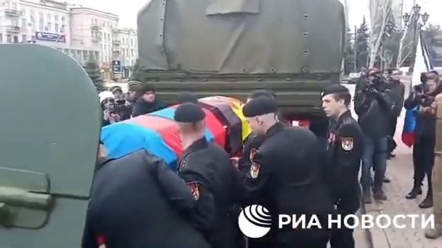 Прощание с командиром батальона "Спарта" Владимиром Жогой #новости #ukraine #россия #украина смотреть онлайн