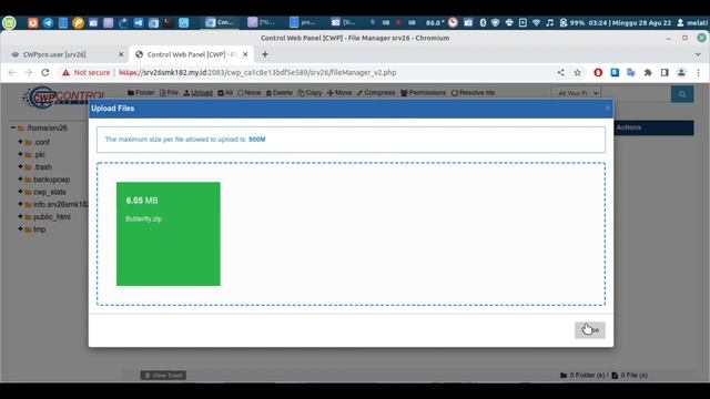 Tutorial ASJ 10 - Pasang Landding Page di CWP смотреть онлайн