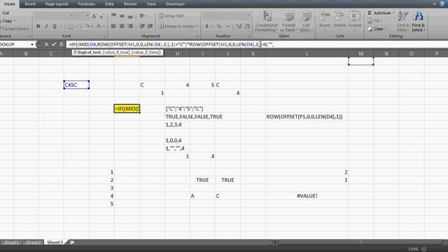 Learn Excel - Video 166 - Powerful Arrays - Mid iferror row IF -All in one смотреть онлайн