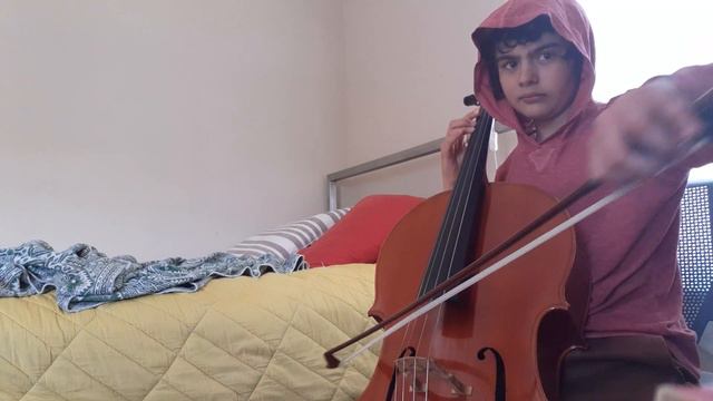 D major 2 octave cello scale смотреть онлайн