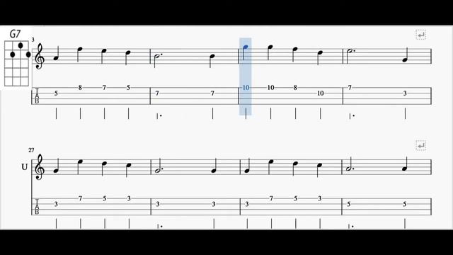 Jingle Bells #jingle_bells_ukulele_tutorial #jingle_bells_ukulele_play_along