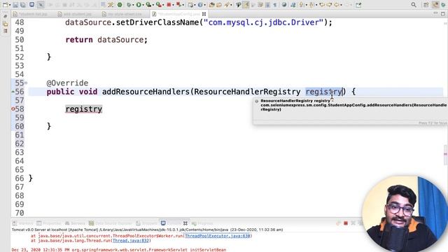 #14 Spring MVC :Add CSS / JS / Images to your app | Static Resources |Java + spring Live project|P- смотреть онлайн