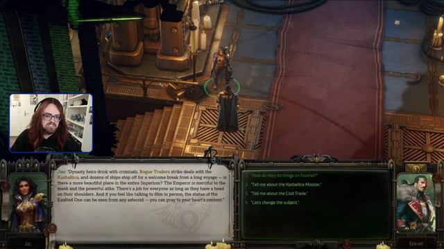 Chatting with Tech-Priest Abel & Jae! - Voiced Let's play Warhammer 40K Rogue Trader 049 смотреть онлайн