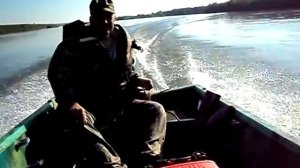 Лодка Сибирячка и Ямаха 15 покатушки