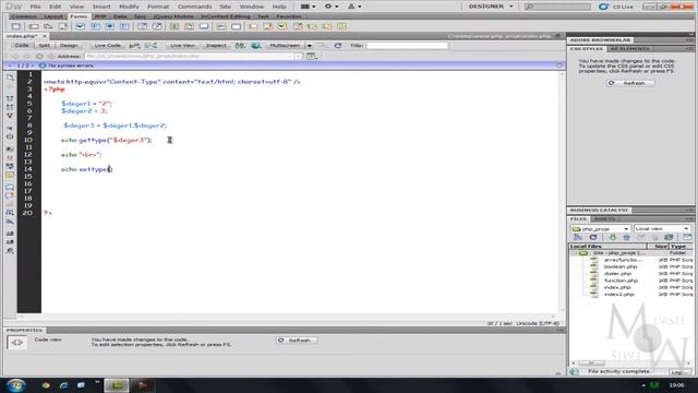 PHP Gettype ve Settype Kullanımı - Mursel MEMİŞ смотреть онлайн