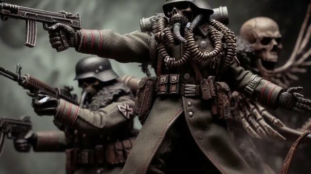 A.I. Generated Death Korps of Krieg Figures | Warhammer 40K смотреть онлайн