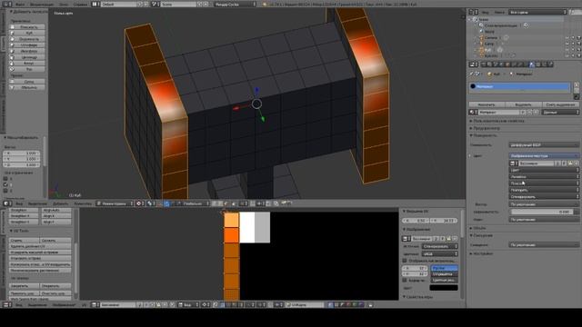 Как пилить модели для модов на майнкрафт в Blender 3d смотреть онлайн