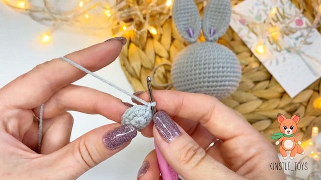 Зайка с сердцем мастер-класс?Вязаный заяц✨2 часть смотреть онлайн