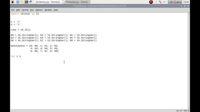 Tic Tac Toe Game in Python using tkinter - Part 1 смотреть онлайн
