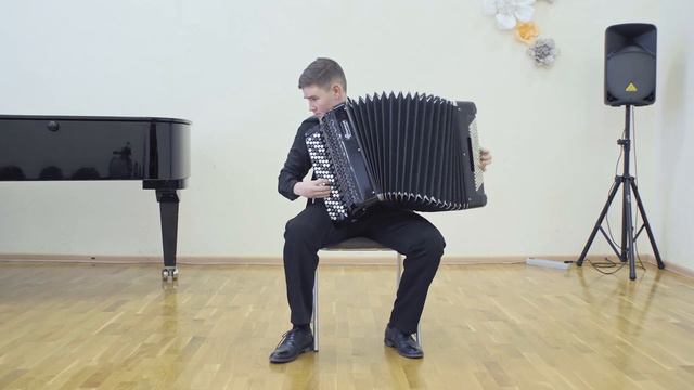 Селезнев Иван (баян) 8 класс (преп.Вергизова Н.В.) Д. Бартон "Токката и фуга" d-moll смотреть онлайн