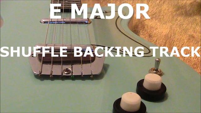 Blues - Shuffle Backing track in E major (great for slide) смотреть онлайн
