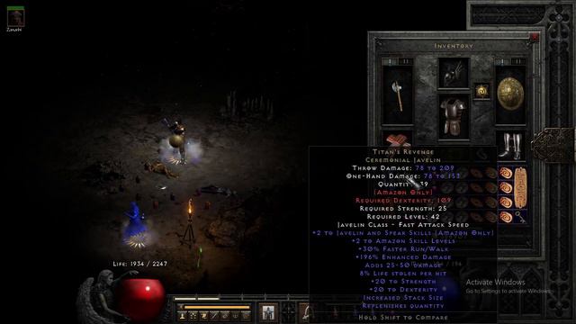 Diablo 2: Resurrected - Ep. 1 In the search of Griffon's Eye. The first 100 Pit Runs. Highlights. смотреть онлайн