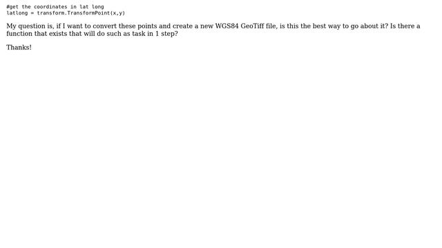 GIS: Converting projected geoTiff to WGS84 with GDAL and Python (2 Solutions!!) смотреть онлайн