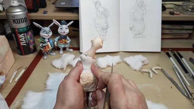 ?❤️? КУМ и СОЛОХА. Урок номер 14. Наращиваем объемы. Подготовка к одежде. Нижняя юбка. смотреть онлайн