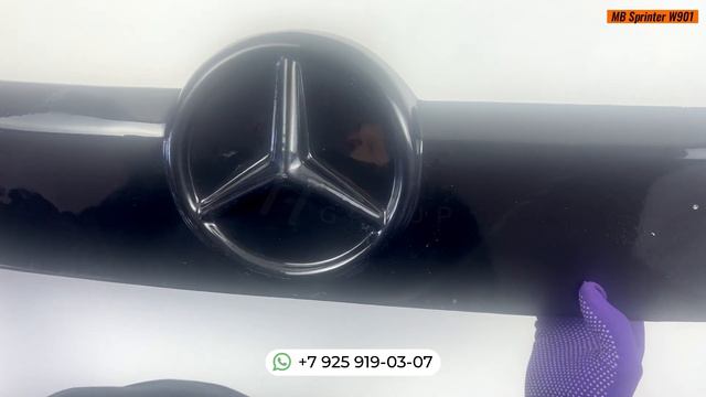 Зимняя решётка радиатора (глянцевая) MB SPRINTER W901 смотреть онлайн