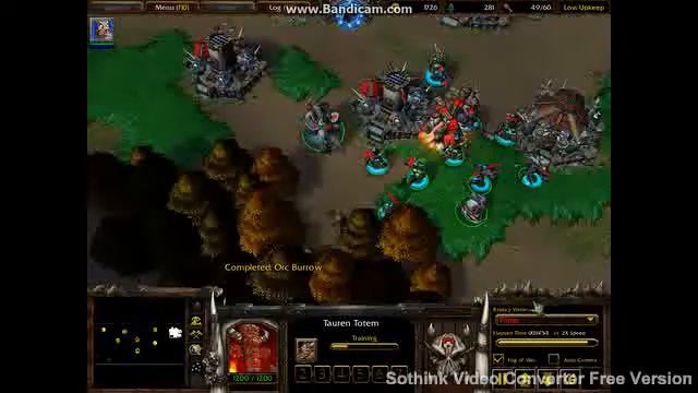 Warcraft 3:Reign of chaos - Orc Best Start part2 смотреть онлайн