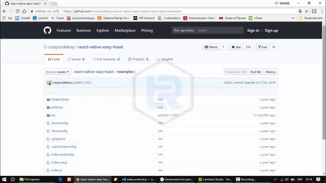 React Native - How to make Toast react native смотреть онлайн