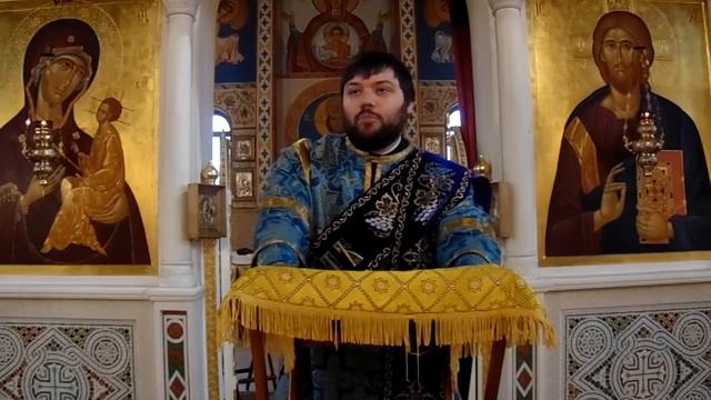 Проповедь диакона Димитрия в день Казанской иконы Пресвятой Богородицы (04.11.17) смотреть онлайн