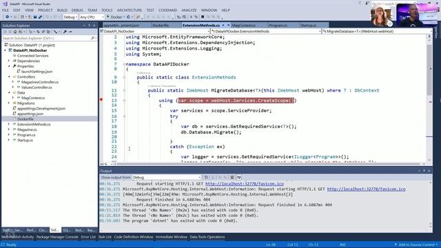 Working with Entity Framework & Docker смотреть онлайн