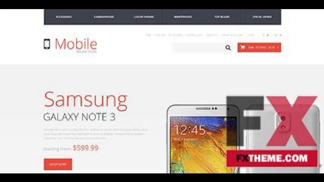 Mobile Store OpenCart Theme by Ares TMT by Andrew Reagan смотреть онлайн