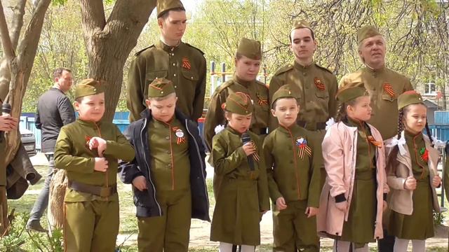 Фронтовая бригада - поздравляем ветеранов 8 мая 2022 г. смотреть онлайн