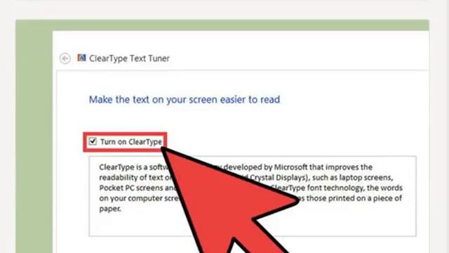 Adjust Cleartype смотреть онлайн
