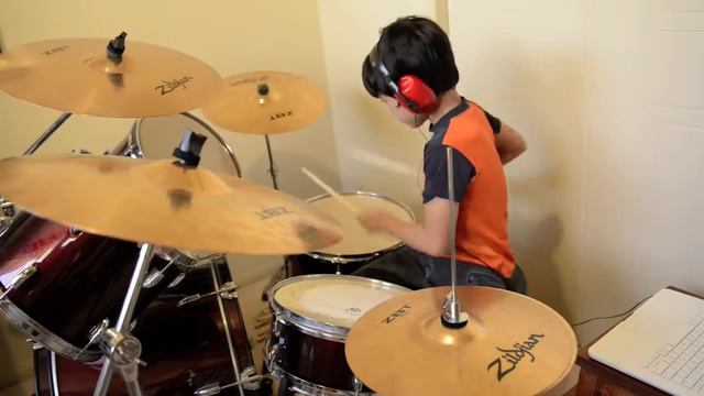 Highway Star - Deep Purple - Drum Cover By 10 Year Old Joh Kotoda смотреть онлайн