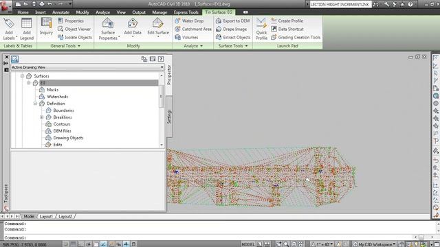 How to Create Surfaces |Civil 3D Tutorial | Usman Nasir yousafzai смотреть онлайн